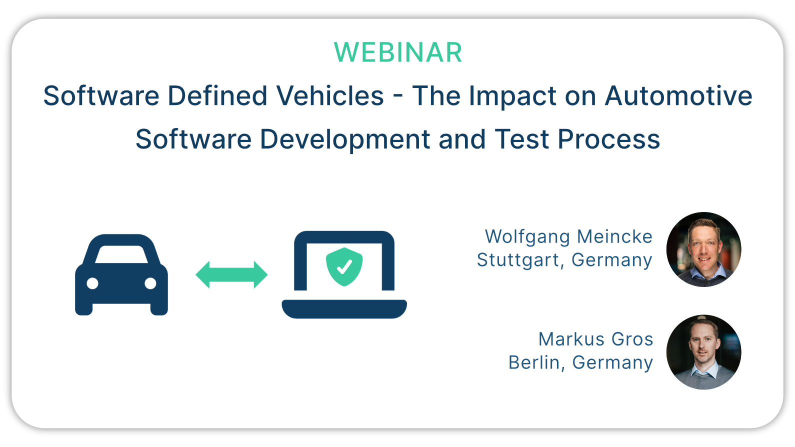 Webinar: Software Defined Vehicles - The Impact on Automotive Software Development and Test Process